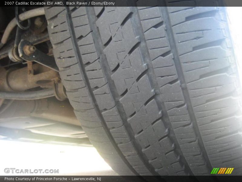 Black Raven / Ebony/Ebony 2007 Cadillac Escalade ESV AWD