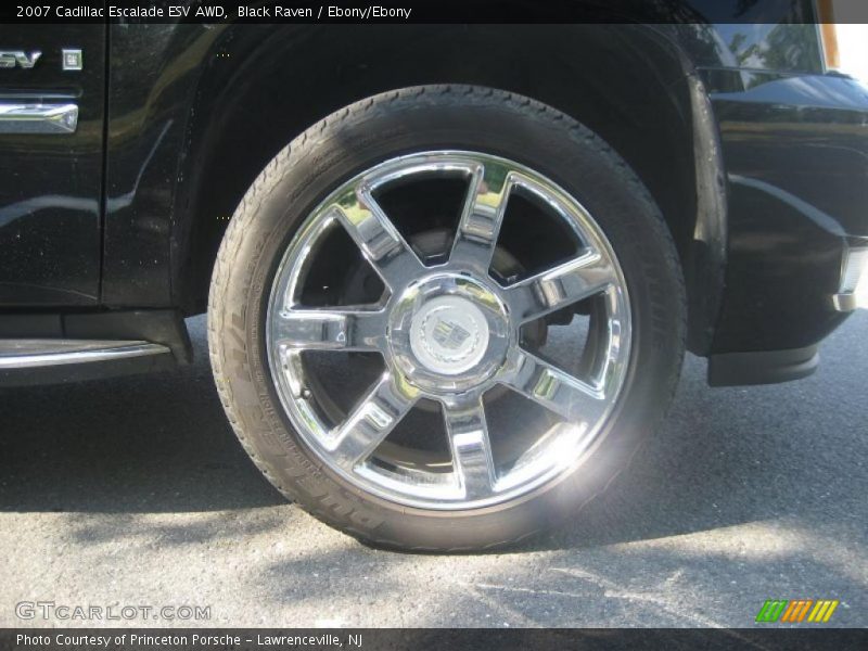 Black Raven / Ebony/Ebony 2007 Cadillac Escalade ESV AWD