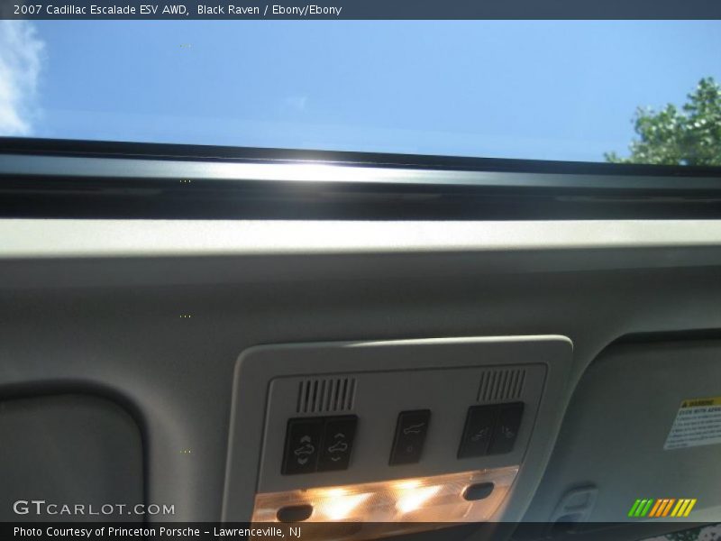 Black Raven / Ebony/Ebony 2007 Cadillac Escalade ESV AWD