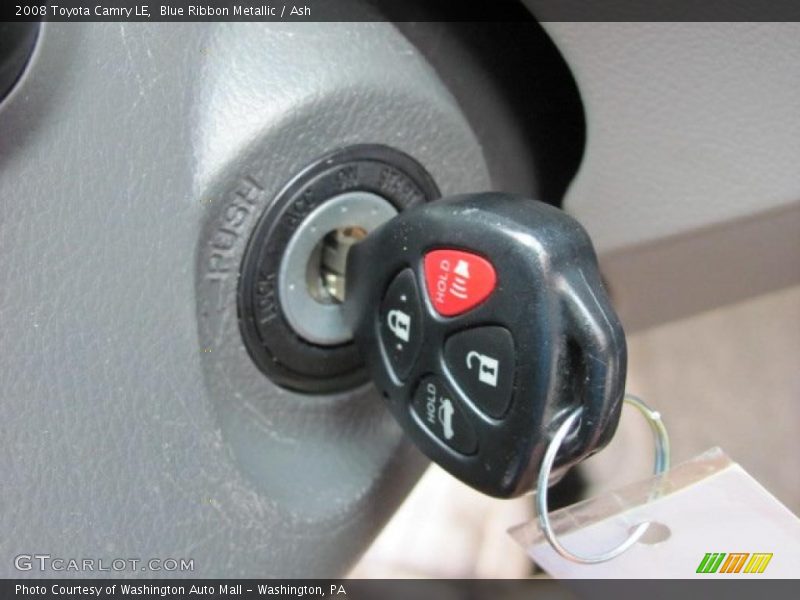 Blue Ribbon Metallic / Ash 2008 Toyota Camry LE