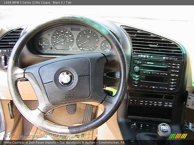 Black II / Tan 1998 BMW 3 Series 328is Coupe