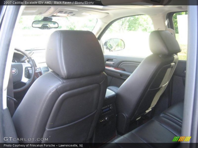 Black Raven / Ebony/Ebony 2007 Cadillac Escalade ESV AWD