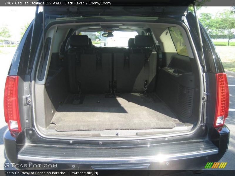 Black Raven / Ebony/Ebony 2007 Cadillac Escalade ESV AWD