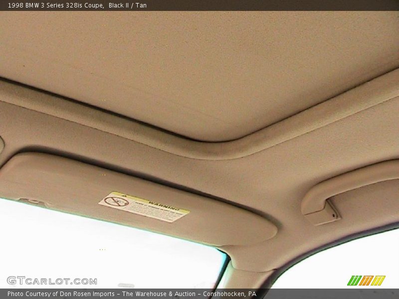 Black II / Tan 1998 BMW 3 Series 328is Coupe