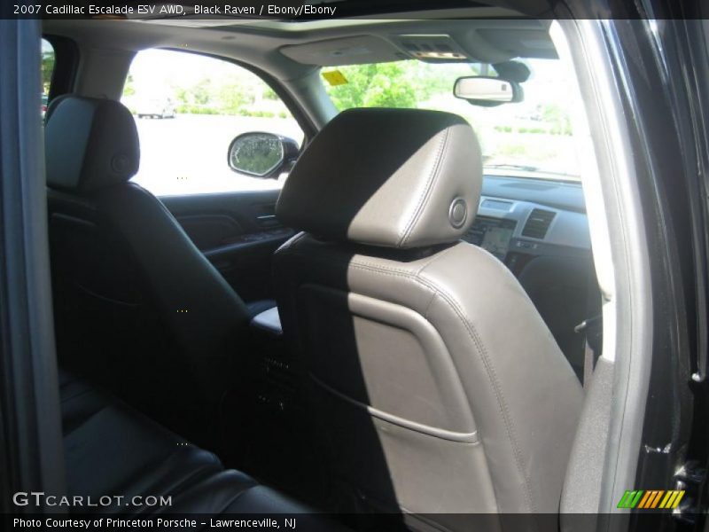 Black Raven / Ebony/Ebony 2007 Cadillac Escalade ESV AWD