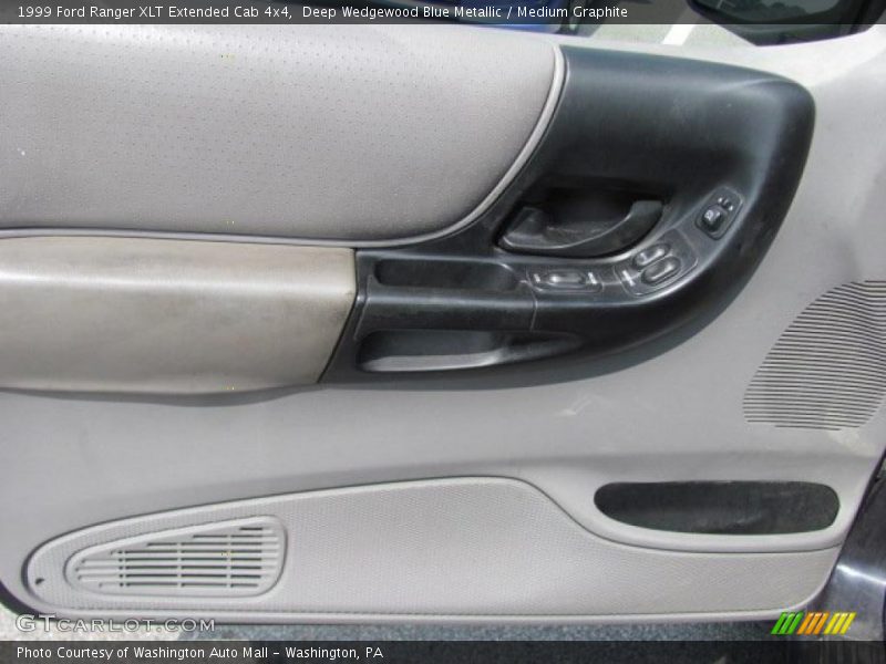 Deep Wedgewood Blue Metallic / Medium Graphite 1999 Ford Ranger XLT Extended Cab 4x4