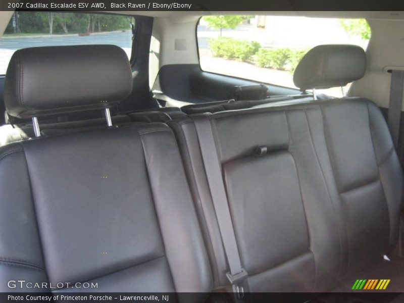 Black Raven / Ebony/Ebony 2007 Cadillac Escalade ESV AWD