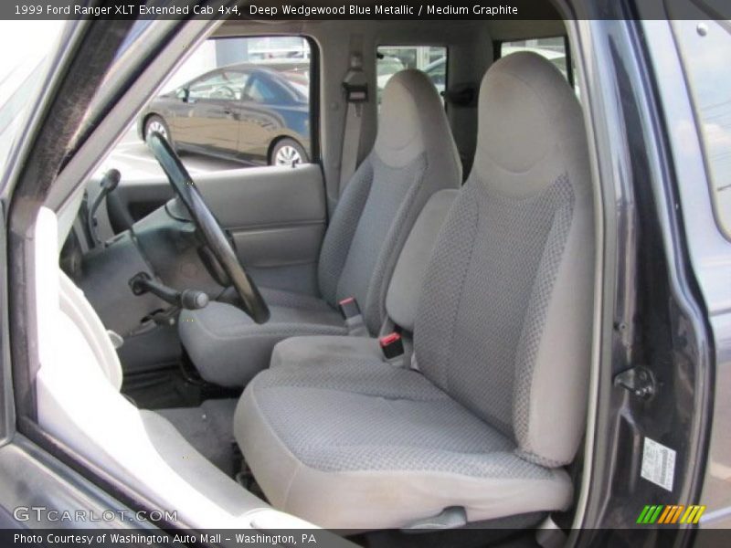 Deep Wedgewood Blue Metallic / Medium Graphite 1999 Ford Ranger XLT Extended Cab 4x4