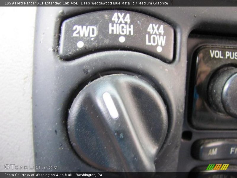 Deep Wedgewood Blue Metallic / Medium Graphite 1999 Ford Ranger XLT Extended Cab 4x4