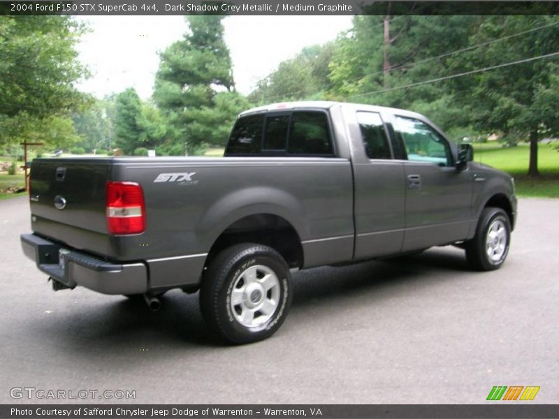 Dark Shadow Grey Metallic / Medium Graphite 2004 Ford F150 STX SuperCab 4x4