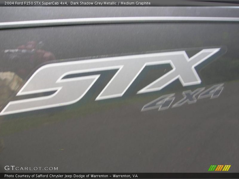 Dark Shadow Grey Metallic / Medium Graphite 2004 Ford F150 STX SuperCab 4x4