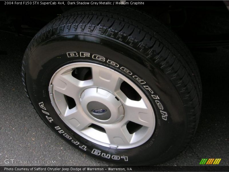 Dark Shadow Grey Metallic / Medium Graphite 2004 Ford F150 STX SuperCab 4x4
