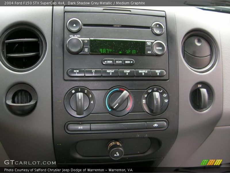 Dark Shadow Grey Metallic / Medium Graphite 2004 Ford F150 STX SuperCab 4x4
