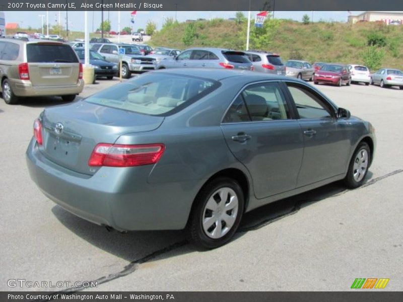 Aloe Green Metallic / Bisque 2007 Toyota Camry LE