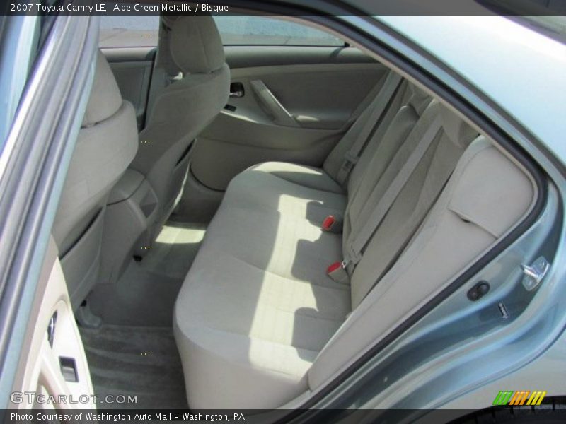 Aloe Green Metallic / Bisque 2007 Toyota Camry LE