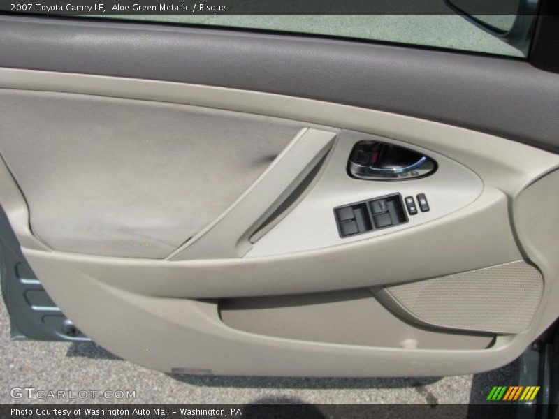 Aloe Green Metallic / Bisque 2007 Toyota Camry LE