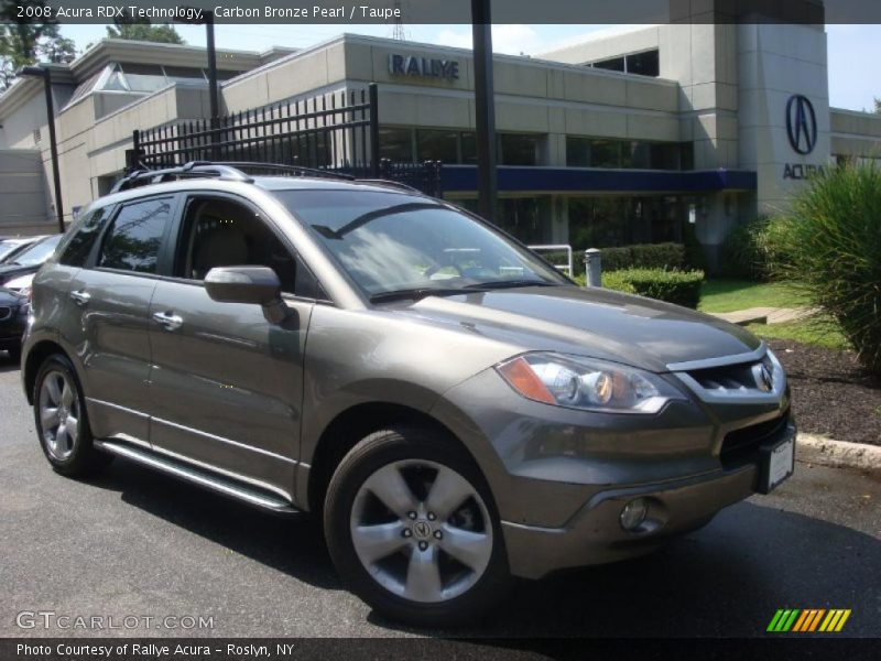 Carbon Bronze Pearl / Taupe 2008 Acura RDX Technology