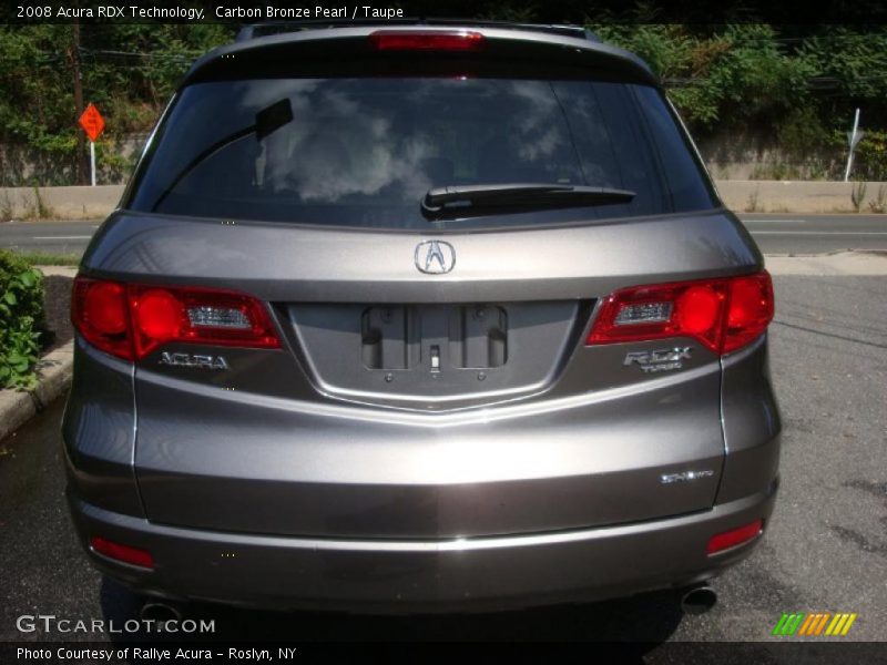 Carbon Bronze Pearl / Taupe 2008 Acura RDX Technology