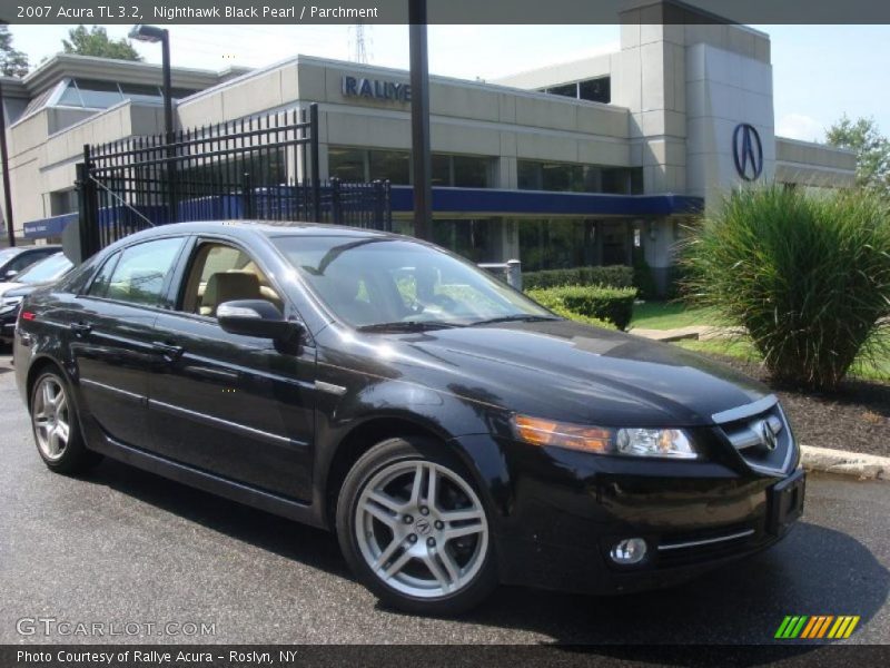 Nighthawk Black Pearl / Parchment 2007 Acura TL 3.2