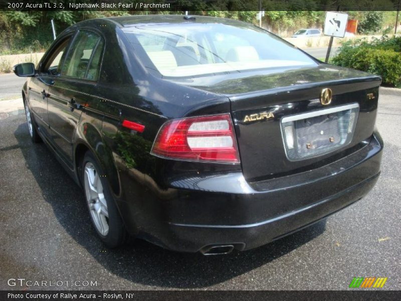 Nighthawk Black Pearl / Parchment 2007 Acura TL 3.2