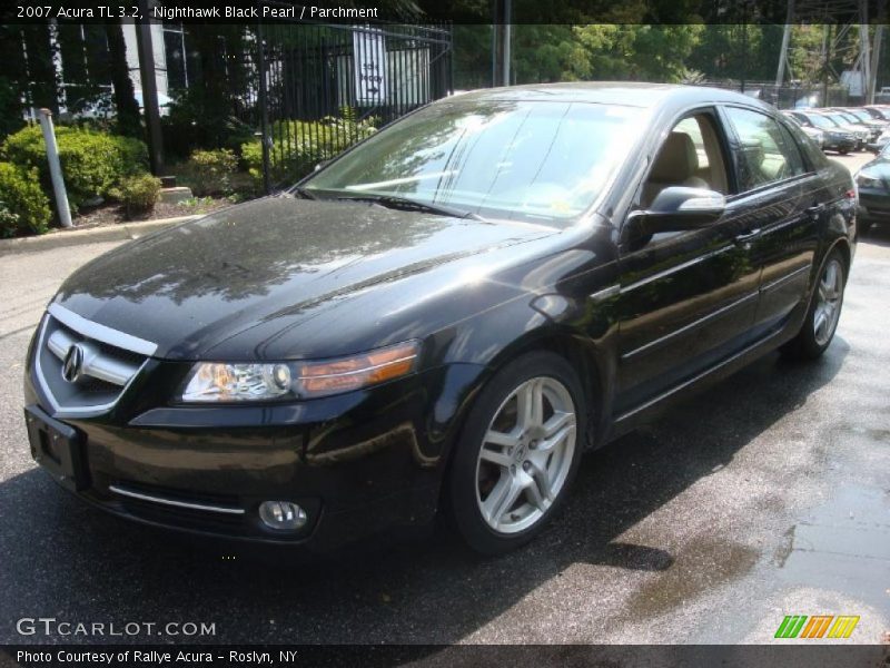 Nighthawk Black Pearl / Parchment 2007 Acura TL 3.2
