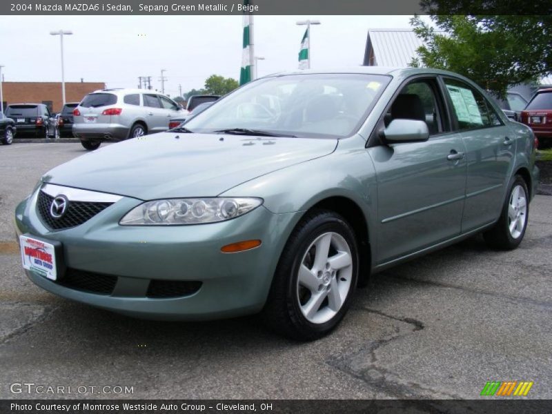 Sepang Green Metallic / Beige 2004 Mazda MAZDA6 i Sedan