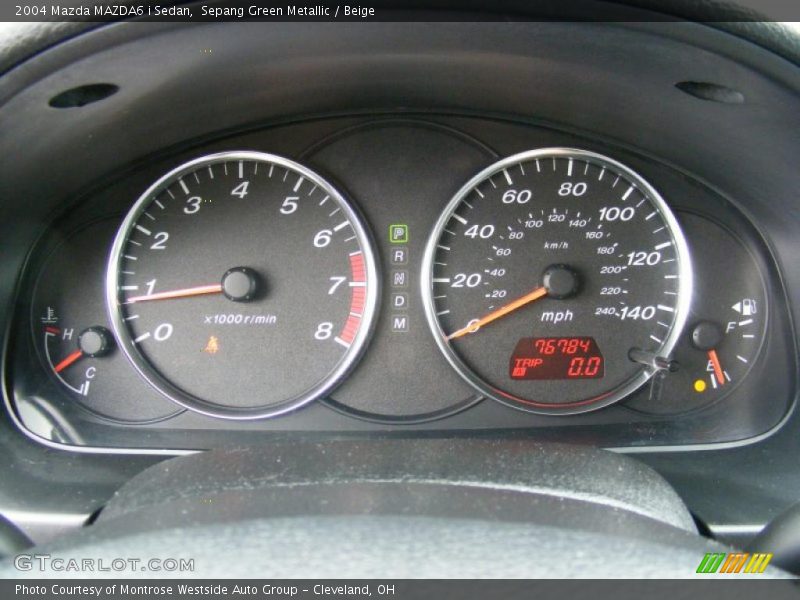 Sepang Green Metallic / Beige 2004 Mazda MAZDA6 i Sedan