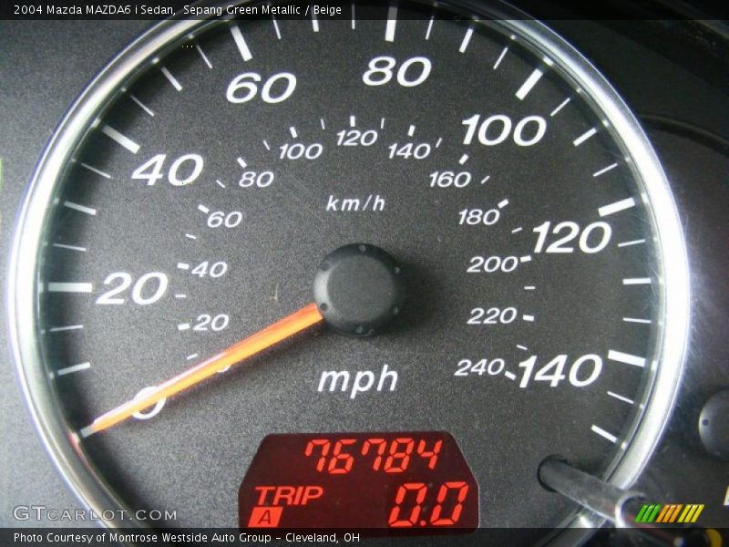 Sepang Green Metallic / Beige 2004 Mazda MAZDA6 i Sedan