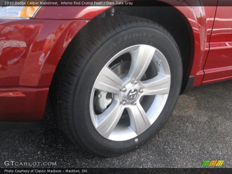 Inferno Red Crystal Pearl / Dark Slate Gray 2010 Dodge Caliber Mainstreet
