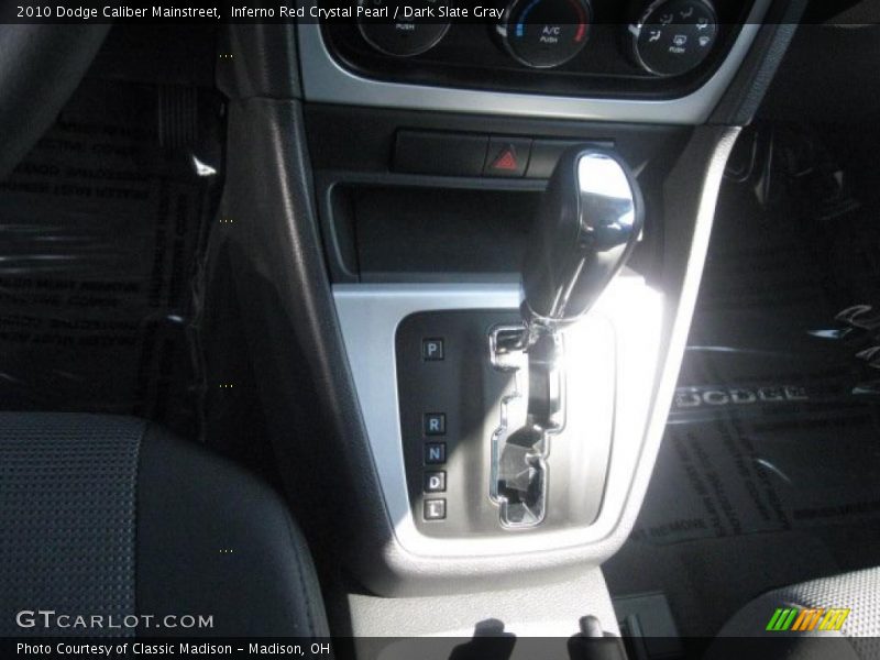 Inferno Red Crystal Pearl / Dark Slate Gray 2010 Dodge Caliber Mainstreet