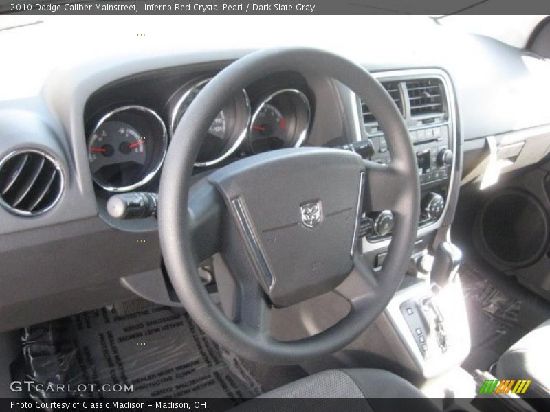 Inferno Red Crystal Pearl / Dark Slate Gray 2010 Dodge Caliber Mainstreet