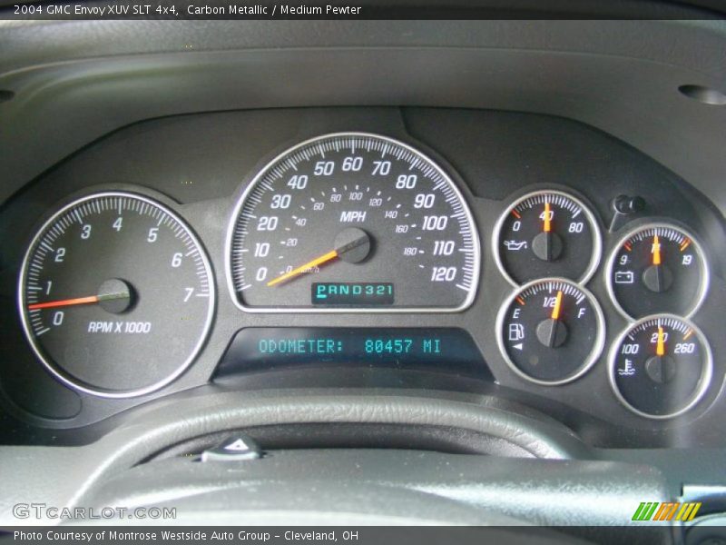 Carbon Metallic / Medium Pewter 2004 GMC Envoy XUV SLT 4x4