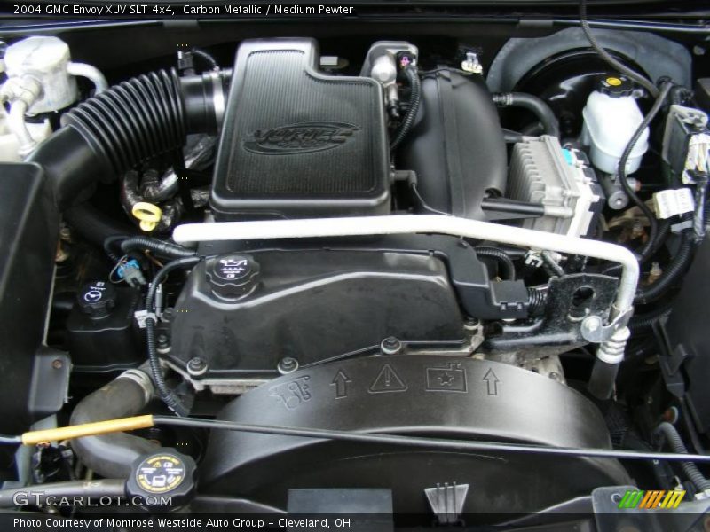 Carbon Metallic / Medium Pewter 2004 GMC Envoy XUV SLT 4x4
