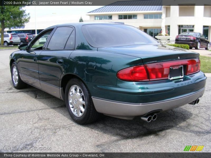 Jasper Green Pearl / Medium Gray 2000 Buick Regal GS