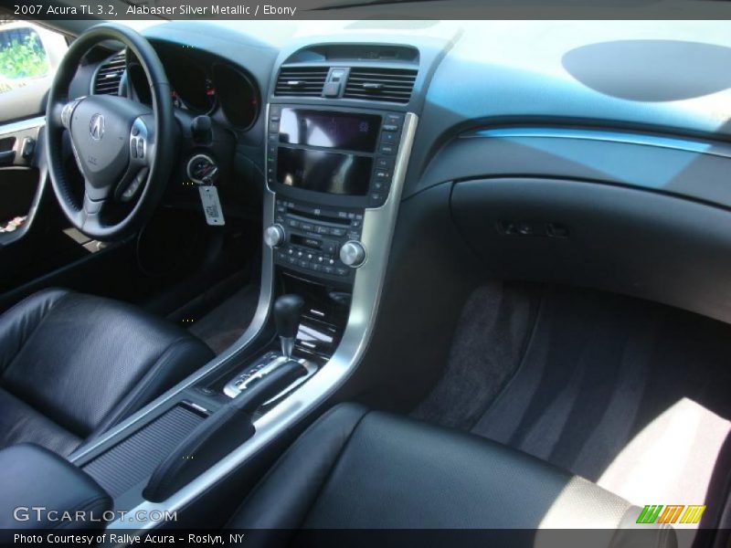 Alabaster Silver Metallic / Ebony 2007 Acura TL 3.2