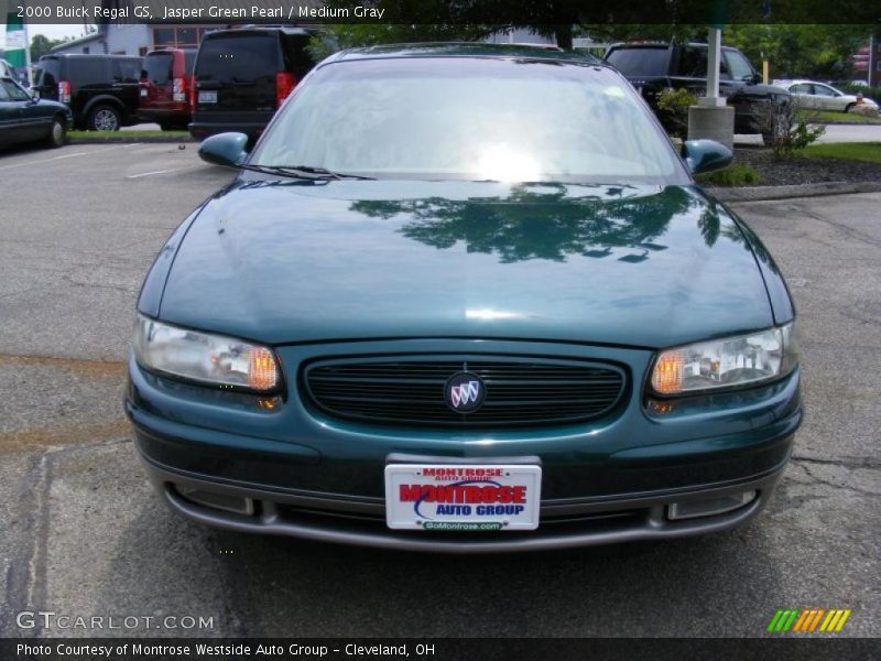 Jasper Green Pearl / Medium Gray 2000 Buick Regal GS