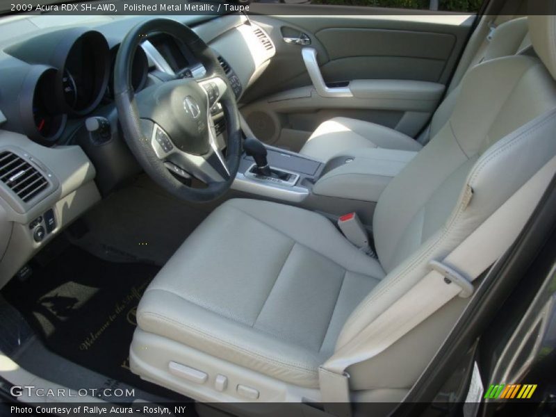 Polished Metal Metallic / Taupe 2009 Acura RDX SH-AWD