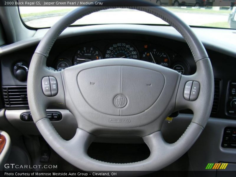 Jasper Green Pearl / Medium Gray 2000 Buick Regal GS