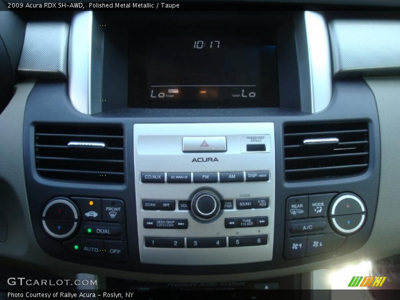 Polished Metal Metallic / Taupe 2009 Acura RDX SH-AWD