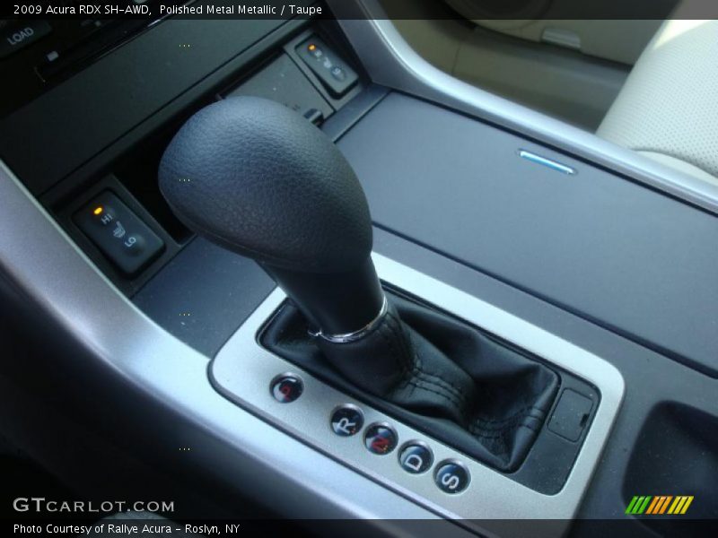 Polished Metal Metallic / Taupe 2009 Acura RDX SH-AWD