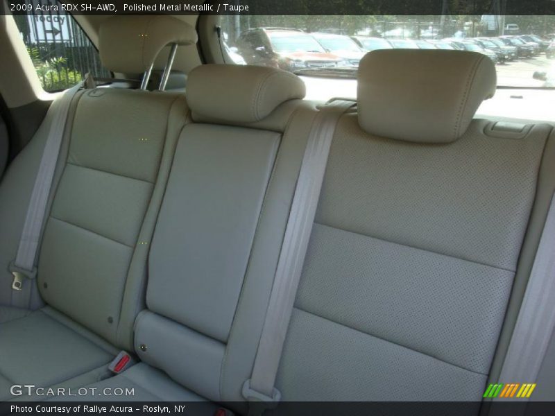 Polished Metal Metallic / Taupe 2009 Acura RDX SH-AWD