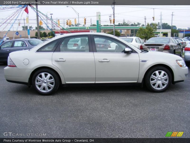 Dune Pearl Metallic / Medium Light Stone 2008 Ford Taurus Limited