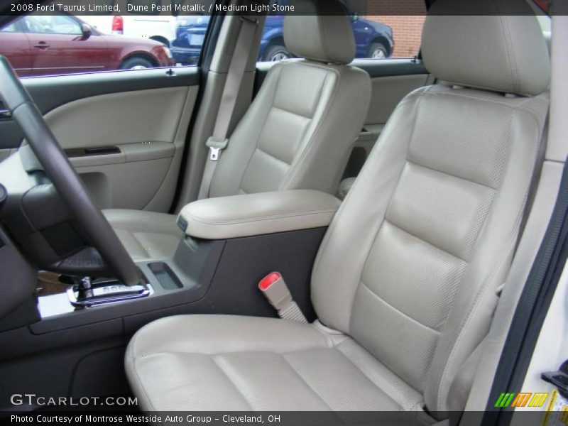 Dune Pearl Metallic / Medium Light Stone 2008 Ford Taurus Limited