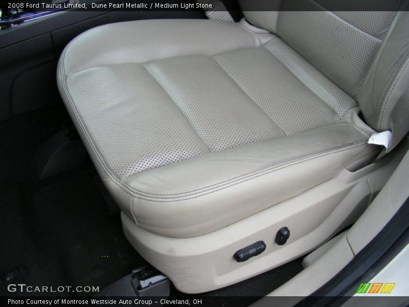 Dune Pearl Metallic / Medium Light Stone 2008 Ford Taurus Limited
