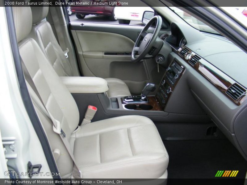 Dune Pearl Metallic / Medium Light Stone 2008 Ford Taurus Limited