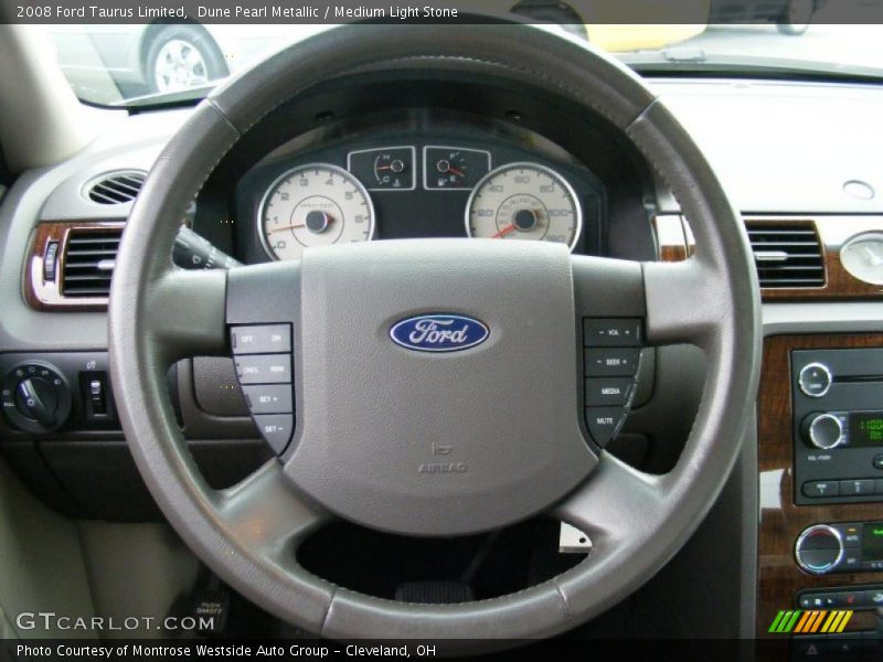 Dune Pearl Metallic / Medium Light Stone 2008 Ford Taurus Limited