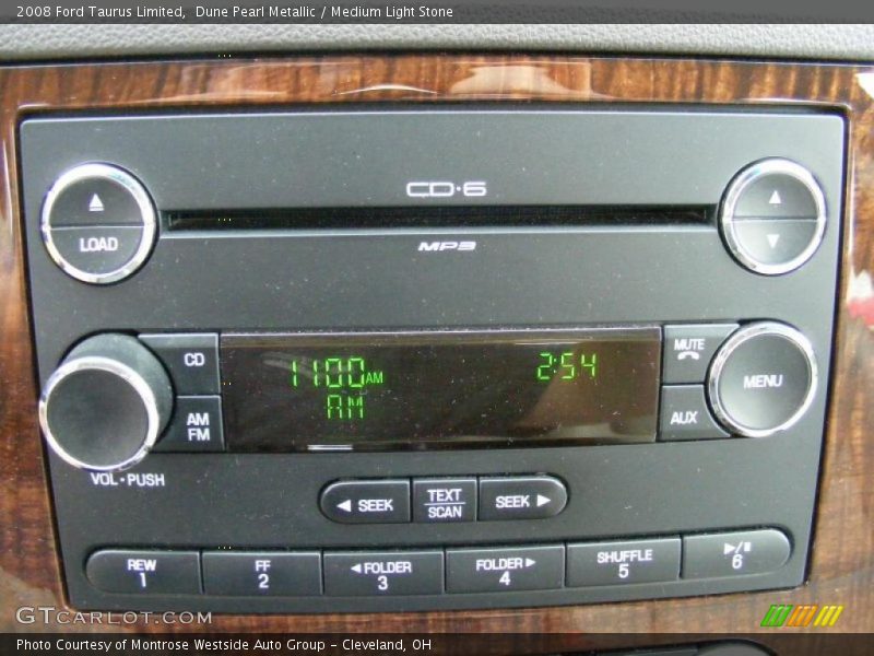 Dune Pearl Metallic / Medium Light Stone 2008 Ford Taurus Limited