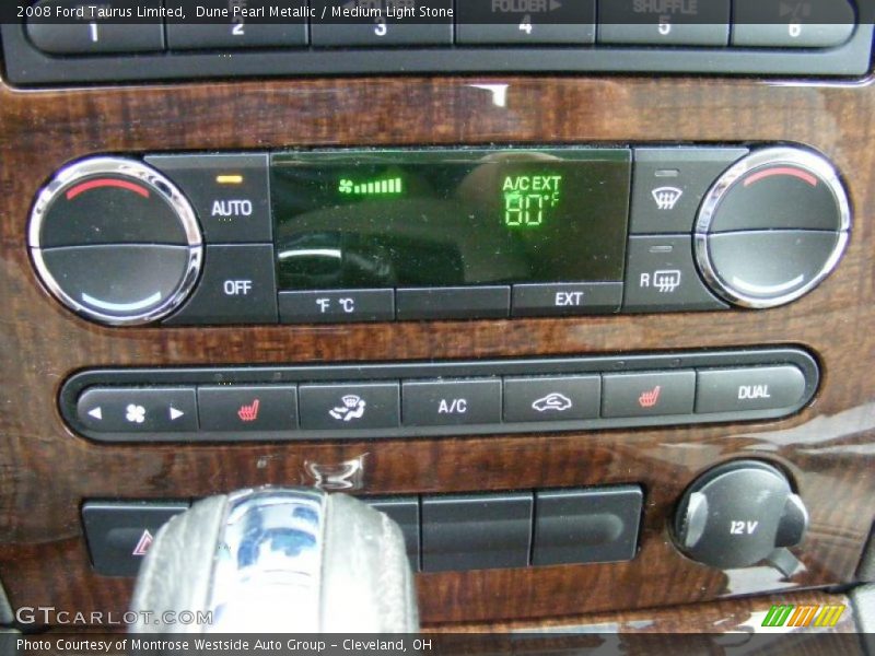 Dune Pearl Metallic / Medium Light Stone 2008 Ford Taurus Limited