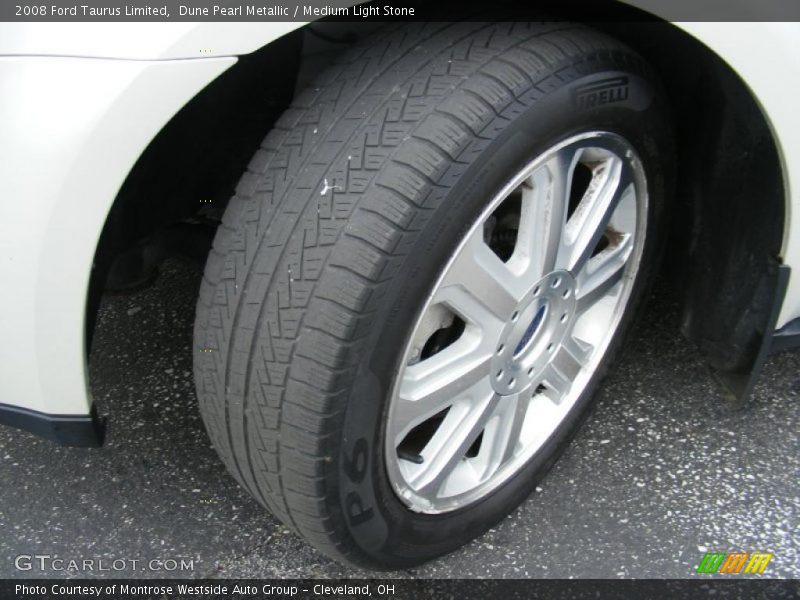 Dune Pearl Metallic / Medium Light Stone 2008 Ford Taurus Limited