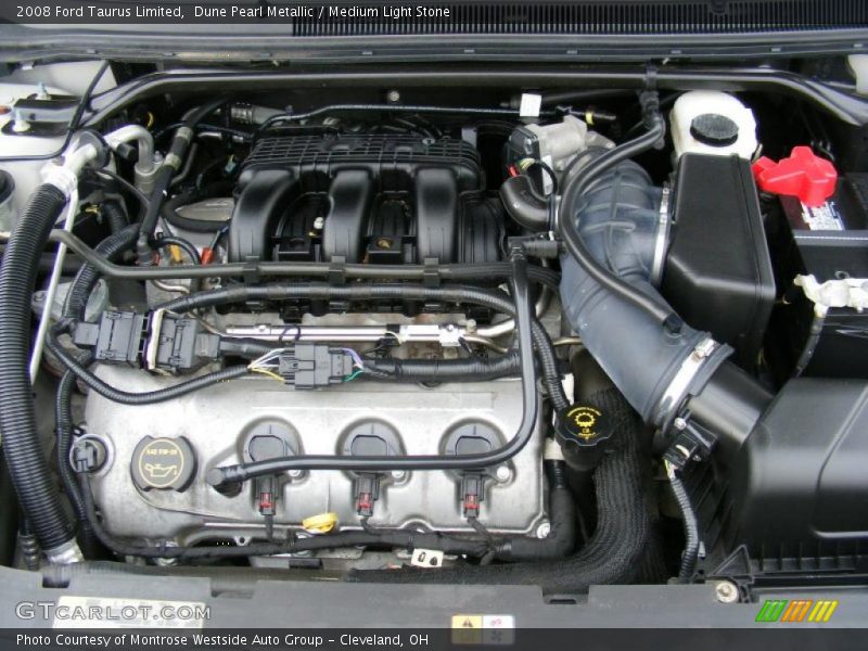 Dune Pearl Metallic / Medium Light Stone 2008 Ford Taurus Limited